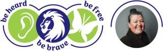 Be Heard Be Brave Be Free logo